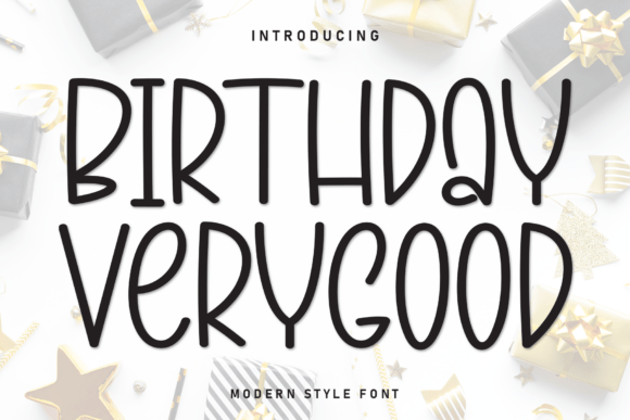 Birthday Verygood: A Handwritten Typeface for Warm Digital Branding