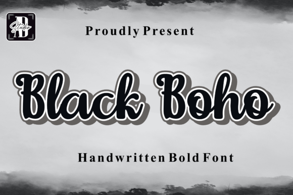 Black Boho: The Bold Script Font for Handmade Brands