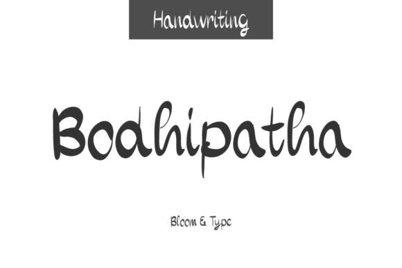 Bodhipatha: The Handwritten Typeface That Brings Soul to Your Craft
