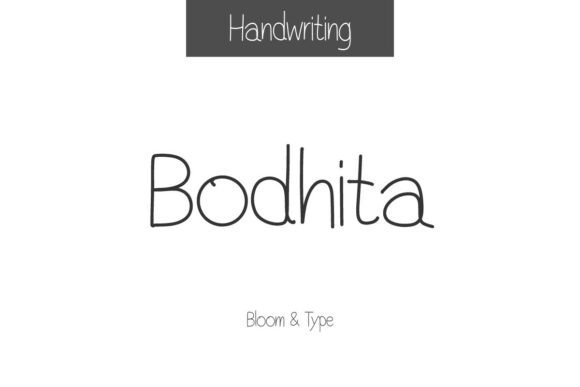 Bodhita: The Handwritten Font That Elevates Small Business Branding