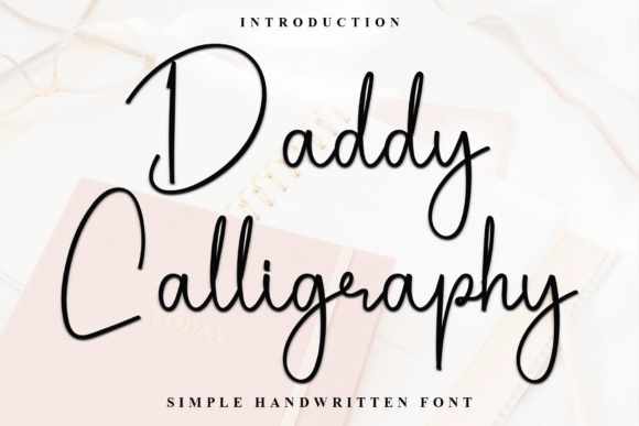 Daddy Calligraphy: A Premium Script Font for Modern Web Design