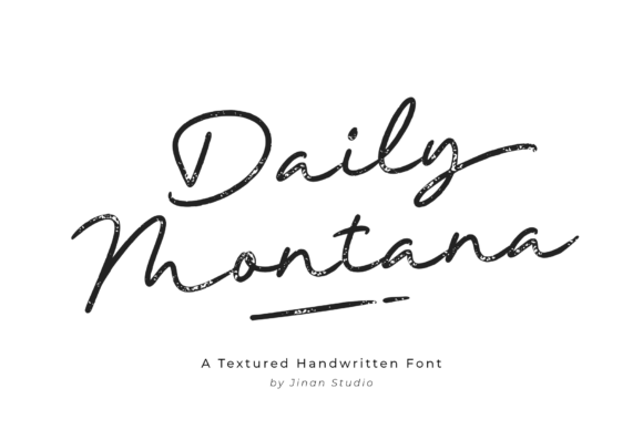 Daily Montana: The Perfect Typeface for Handmade Shop Branding