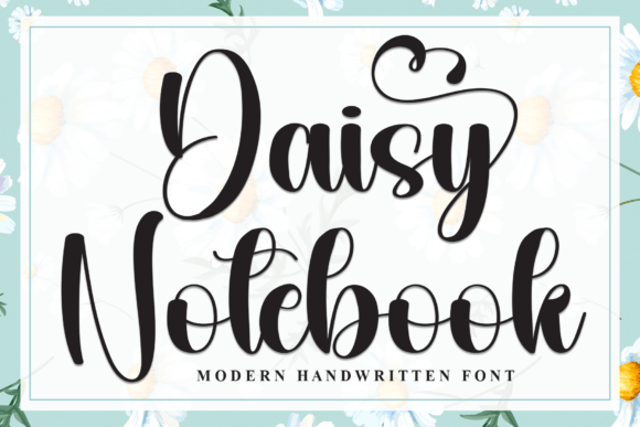 Daisy Notebook: The Elegant Typeface for Modern Editorial Design
