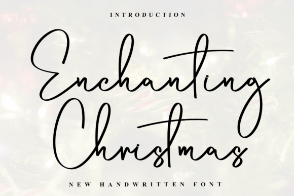 Enchanting Christmas Font for Digital Branding