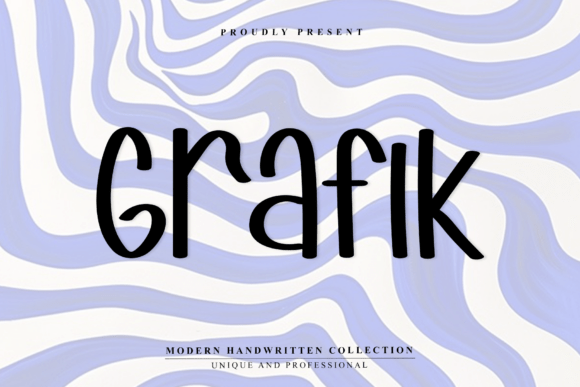 Grafik: The Heartfelt Typeface for Handmade Shop Branding