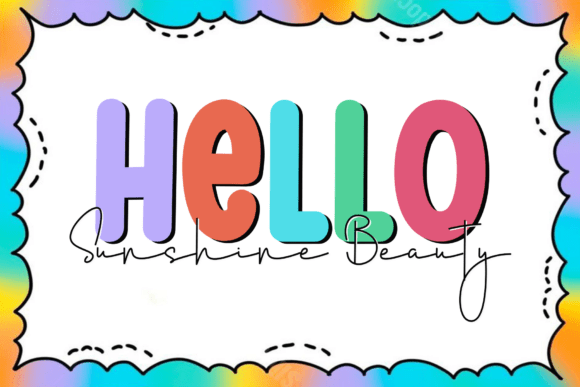 Hello Sunshine Beauty: The Script Typeface That Elevates Campaign Visuals