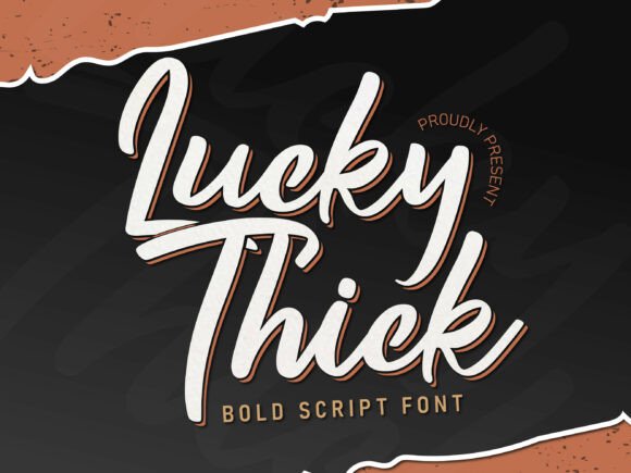 Lucky Thick: A Script Font for Bold Branding