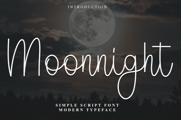 Moonnight Font for Branding Projects