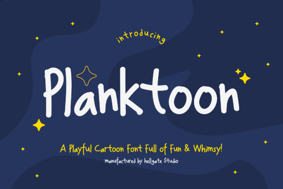 Planktoon: The Playful Typeface for Scroll-Stopping Campaigns