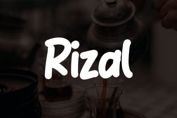 Rizal: The Fashion-Forward Script Amp Font for Modern Brand Identity