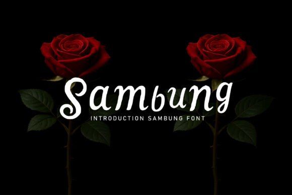 Sambung: The Elegant Script Font for Polished Brand Identity