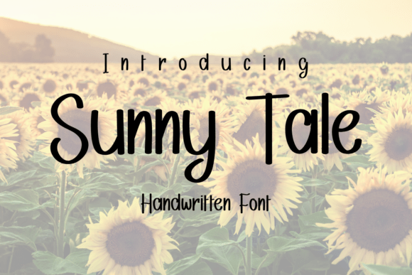 Sunny Tale: A Handwritten Font for Bright, Creative Designs