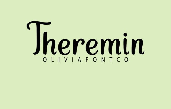Theremin: The Handwritten Typeface That Elevates Your Brand