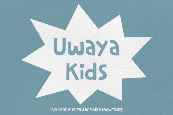 Uwaya Kids: A Whimsical Font for Playful Branding