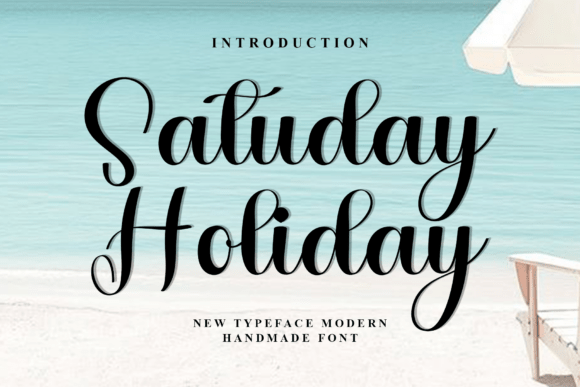 Why Satuday Holiday Became the Hero Typeface for My Latest Landing Page